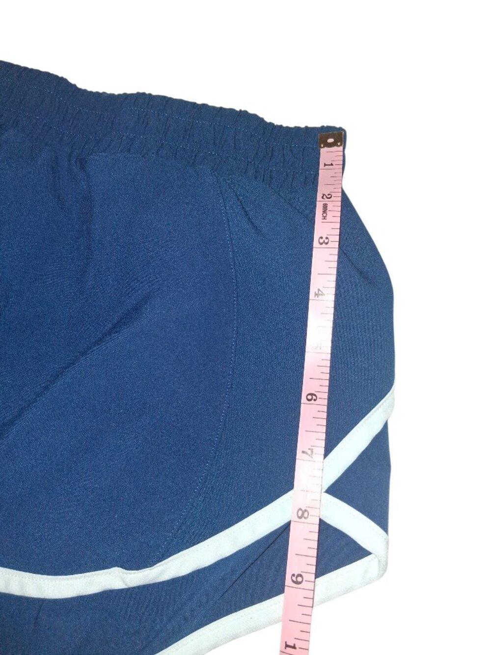 Under Armour Women's Navy Blue Athletic Running Shorts Lightweight Activewear - Picture 6 of 7